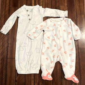 Newborn baby clothing bundle - 9 items 🧸